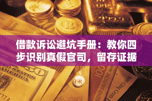 济南借款诉讼避坑手册：教你四步识别真假官司，留存证据不踩雷