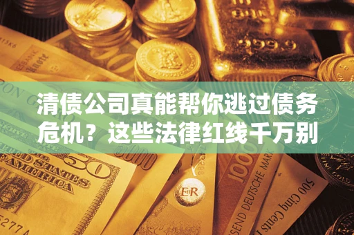 济南清债公司真能帮你逃过债务危机？这些法律红线千万别踩