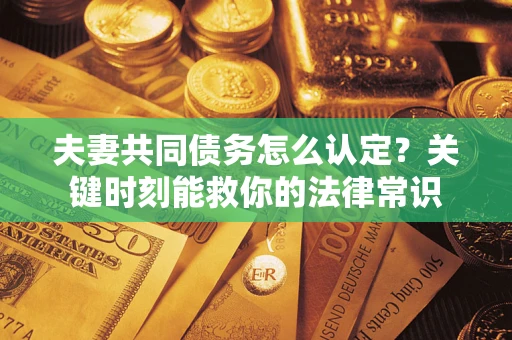 济南夫妻共同债务怎么认定？关键时刻能救你的法律常识